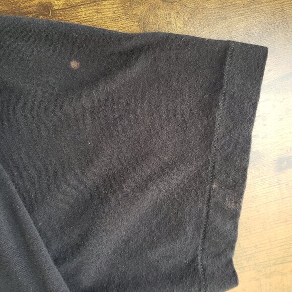 FENDER High Voltage Time Traveller Rock Music Shirt with Dewey Cannabis Co Patch - Picture 10 of 11